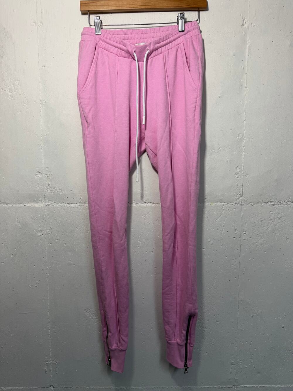 Cotton Citizen Milan Zip Jogger Womens Size XS Pink